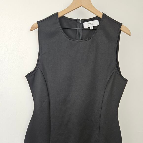 Textile Elizabeth & James Sleeveless Shift Dress XXL Black‎ Cocktail - Picture 2 of 5